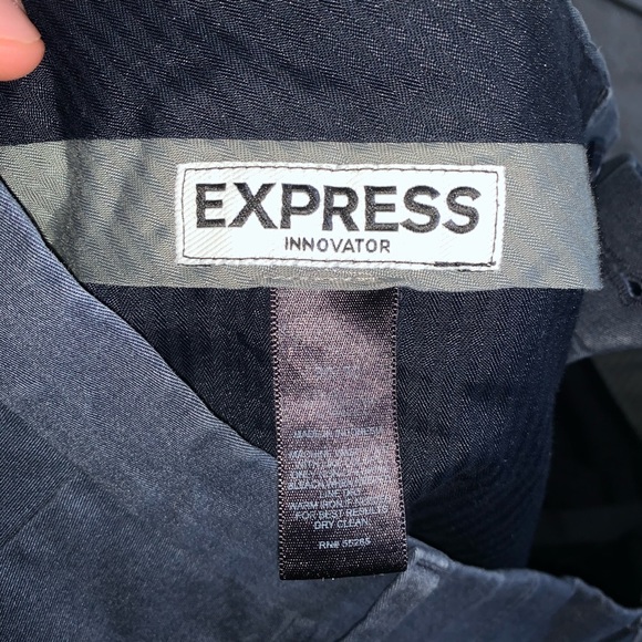 Express navy blue slacks - Picture 2 of 2